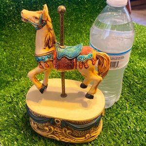 Carousel musical horse